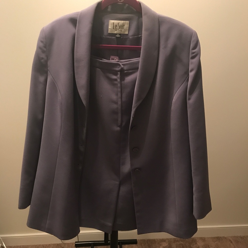 Lavender Skirt Suit